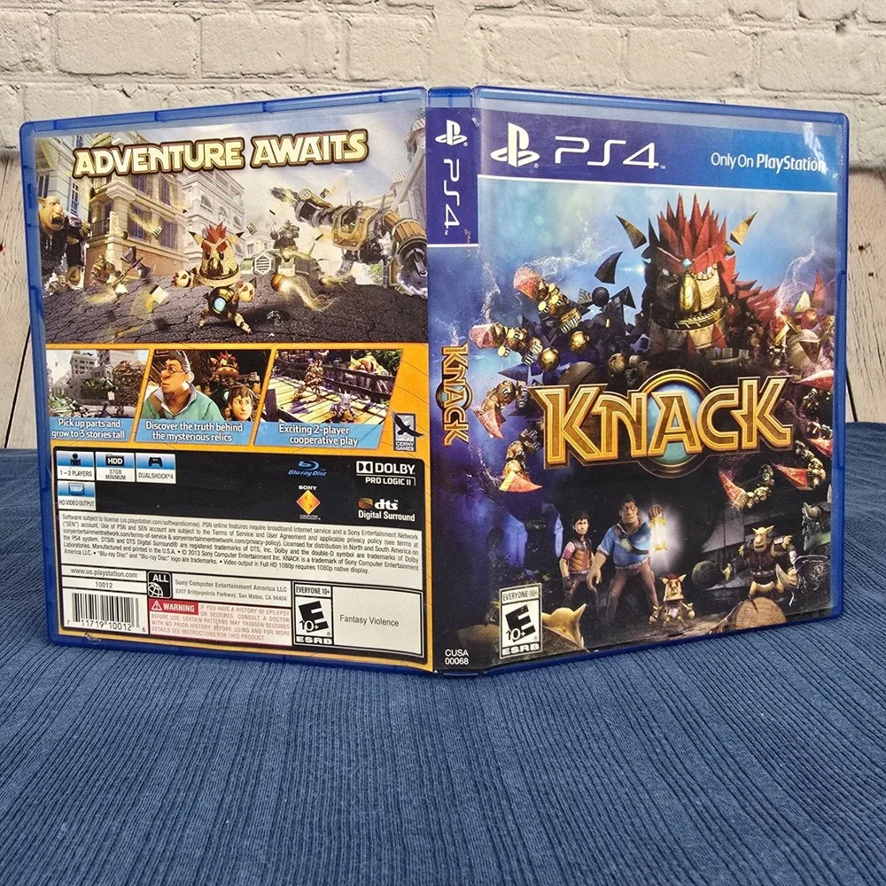 Sony knack playstation